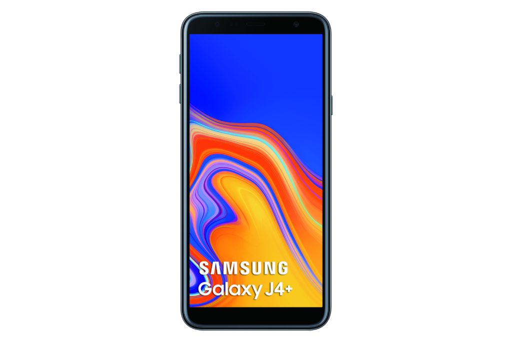 Galaxy J4+ 正面黑色 Galaxy J4+ 正面黑色