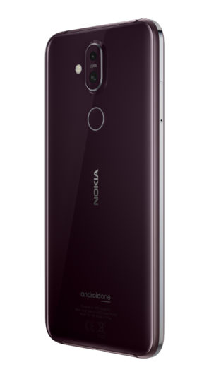 Nokia 8.1絳月紅-單機圖-1 Nokia 8.1絳月紅-單機圖-1