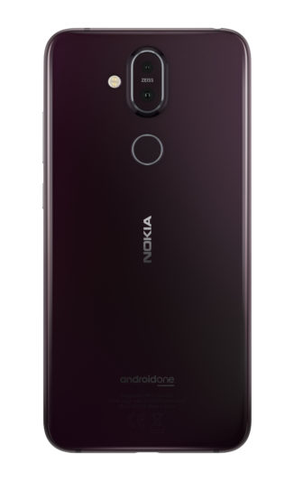 Nokia 8.1絳月紅-單機圖-2 Nokia 8.1絳月紅-單機圖-2