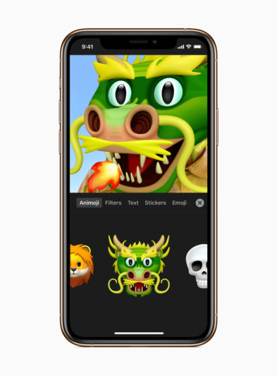Apple_Clips-features-Memoji-Animoji-dragon-animoji_120519 Apple_Clips-features-Memoji-Animoji-dragon-animoji_120519