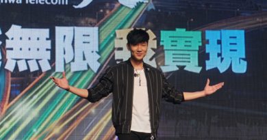 林俊傑現身中華電信「大4G」活動舞台
