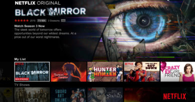 Netflix 2013年第三代使用者介面