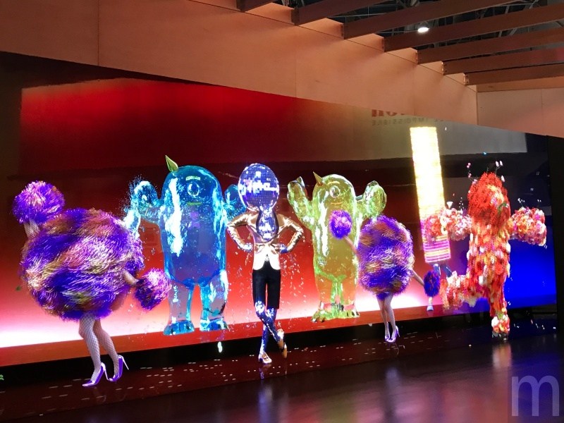 CES 2017：Sony巨型CLEDIS螢幕 讓你跟著虛擬人物一起共舞！