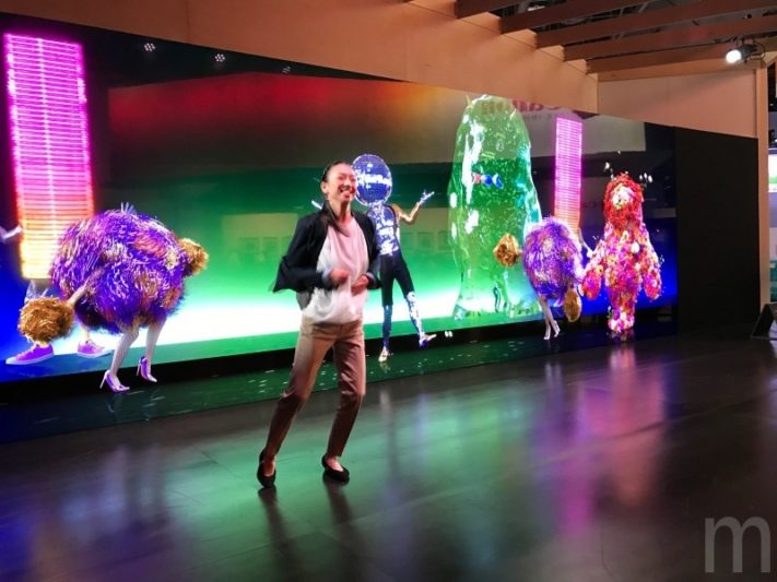 CES 2017：Sony巨型CLEDIS螢幕 讓你跟著虛擬人物一起共舞！