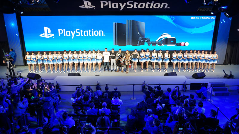 TGS 2017 PlayStation攤位舞台