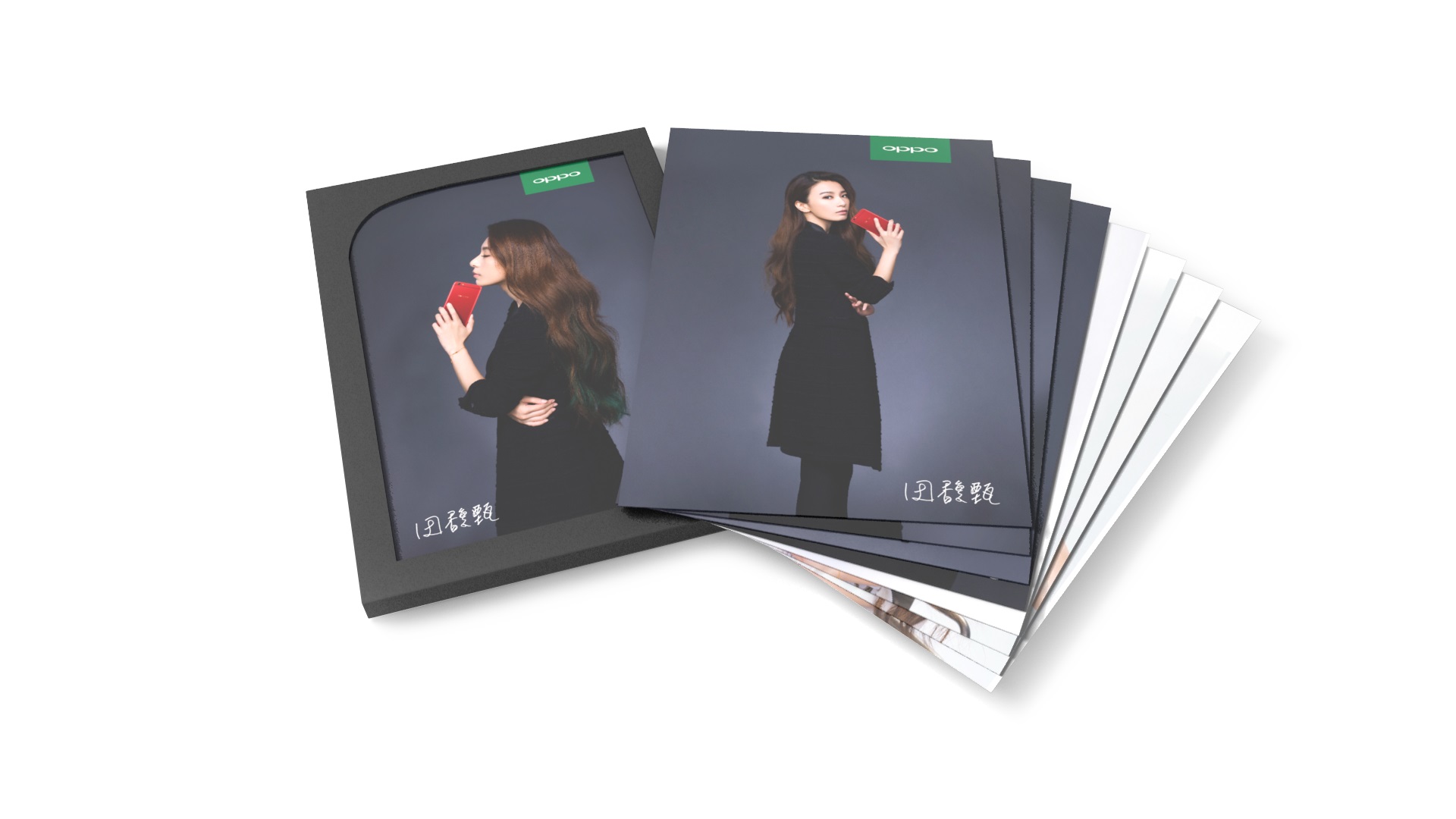 將Hebe的專屬簽名握在手裡！OPPO R9s田馥甄蕩漾紅聯名款上市