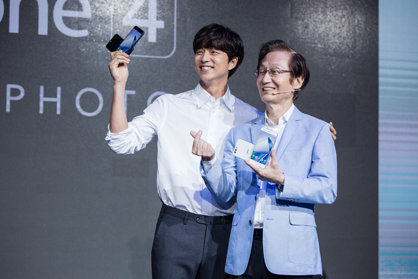 孔太太們瘋狂！亞太區代言人孔劉來台宣傳ASUS ZenFone 4系列