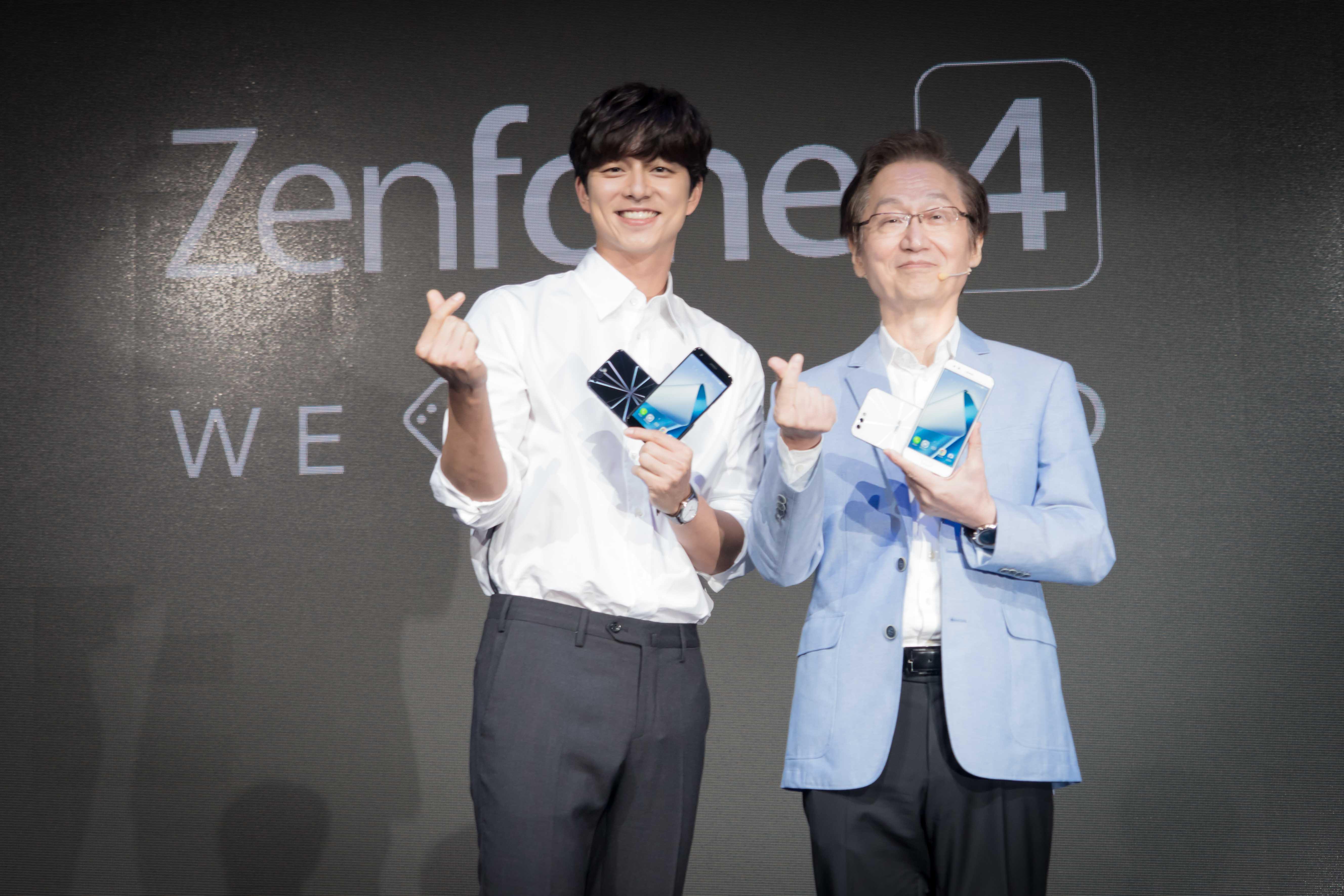 孔太太們瘋狂！亞太區代言人孔劉來台宣傳ASUS ZenFone 4系列
