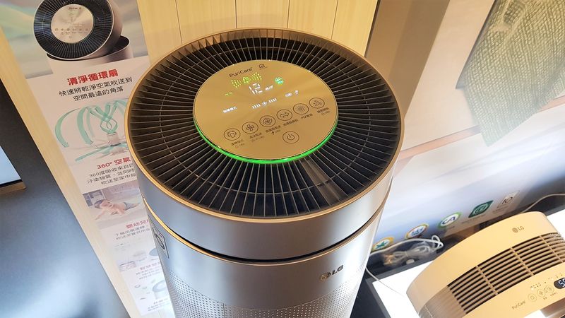 想要全方位的空氣清淨？LG推出360°過濾循環的PuriCare空氣清淨機