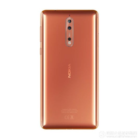 銳氣千條！NOKIA 8新色光箔銅上市 11月1日起正式開賣
