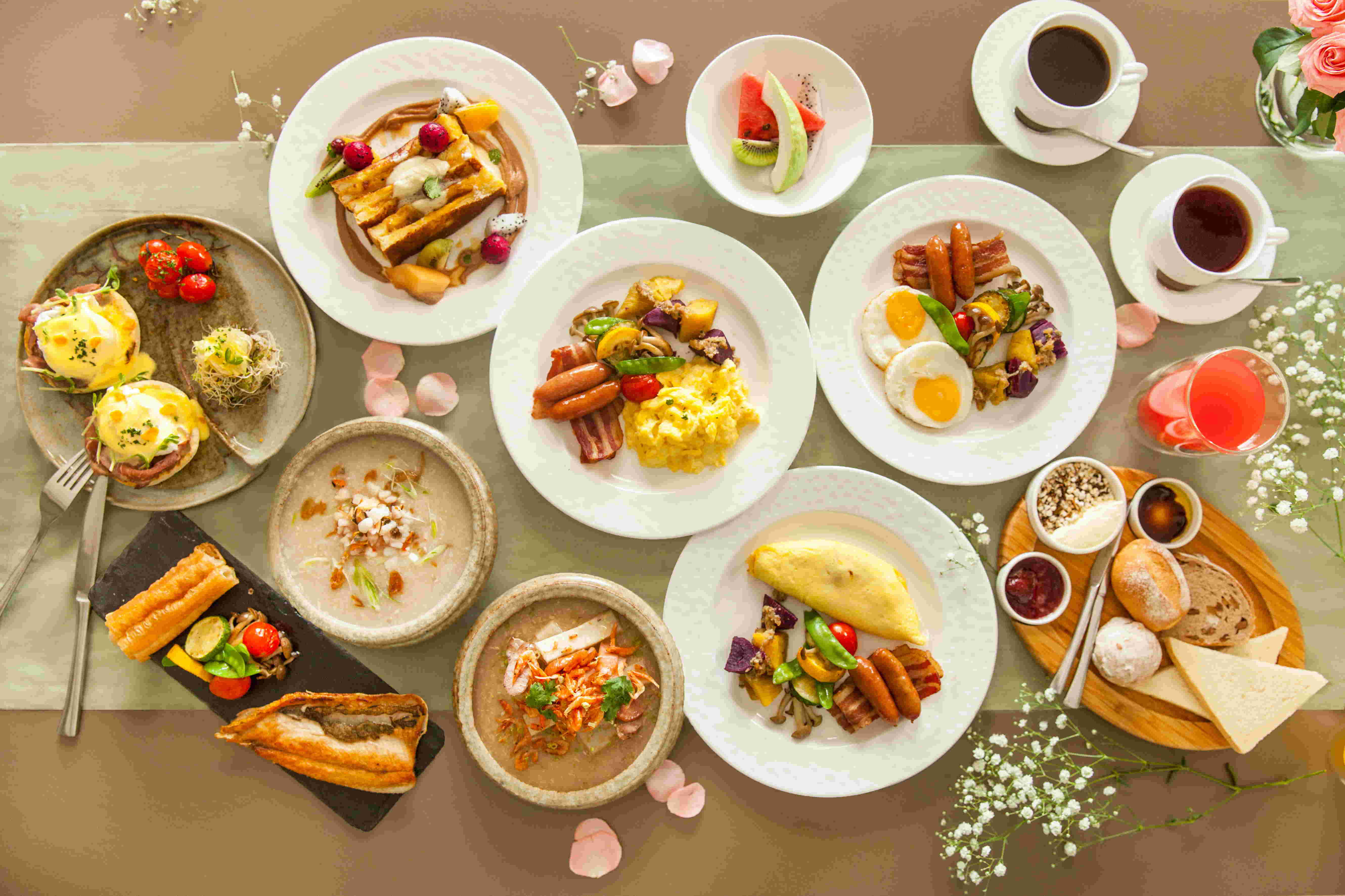 台灣各地人氣飯店旅店早餐HotelsCombined大公開