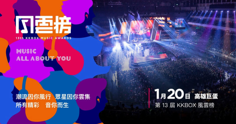 第13屆KKBOX風雲榜文宣