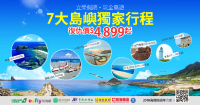 「海灣聯盟」邀你在台灣跳島旅遊「復仇價」2天1夜機+酒5000有找