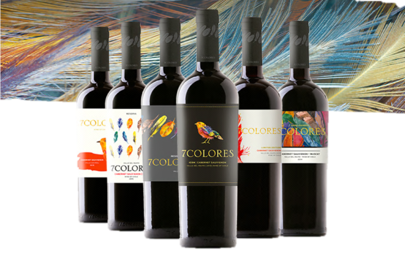 7 Colores 智利七色鳥葡萄酒正式在台上市 史塔夫科技事務所