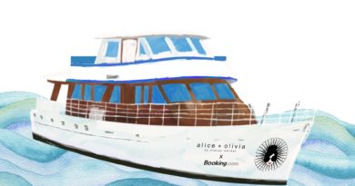 Booking.com x alice + olivia紐約時裝週遊艇限時開放預訂