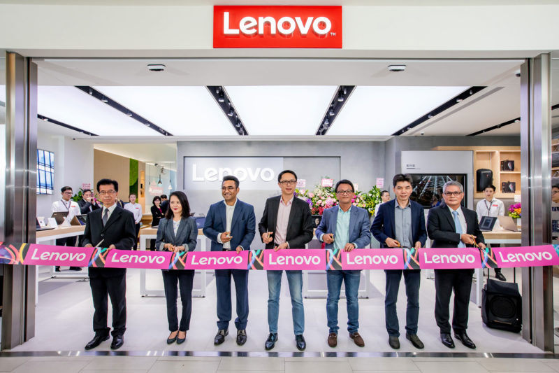 Lenovo直營體驗店剪綵儀式