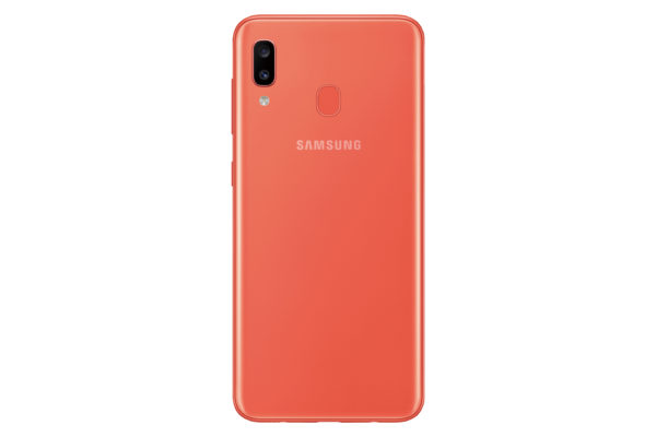 Galaxy A20鏡面橘_背面 Galaxy A20鏡面橘_背面
