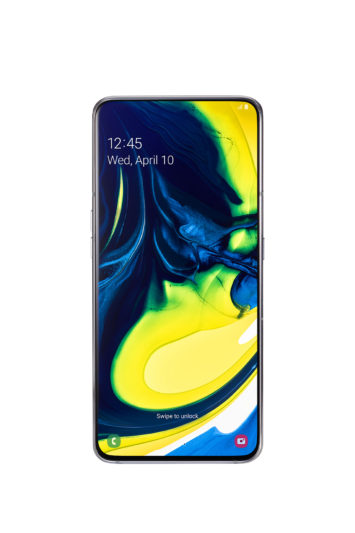 GalaxyA80幻影白_正面 GalaxyA80幻影白_正面