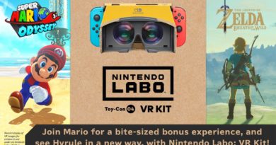 Nintendo LABO VR套裝將支援《超級瑪莉歐 奧德賽》、《薩爾達傳說 曠野之息》