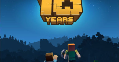 Minecraft《我的世界》十週年慶主視覺