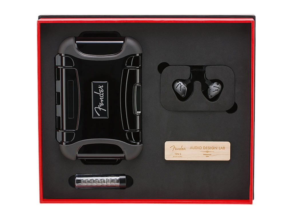 Fender PRO IEM TEN-5 入耳式監聽耳機規格表