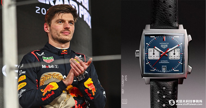 見證第8座冠軍！Max Verstappen佩戴TAG Heuer Monaco奪阿布達比大獎賽封關勝利
