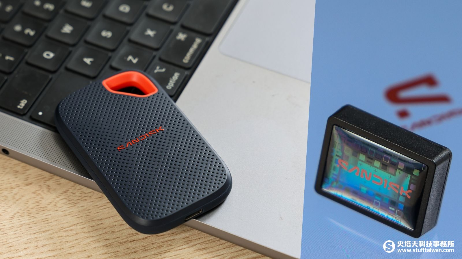 Sandisk發表儲存新品！極速4,000MB/s行動固態硬碟與全球最小1TB隨身碟登場